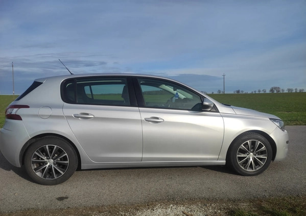 Peugeot 308 cena 29900 przebieg: 139000, rok produkcji 2013 z Kłecko małe 352